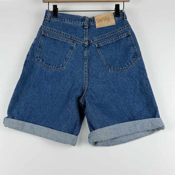 Vintage Moda International High-Waisted Denim Shorts – Made in USA – Size 10 - Picture 2 of 6